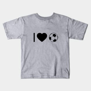 I Love Football Kids T-Shirt